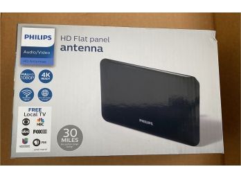 New In Box Philips HD Flat Panel Antenna