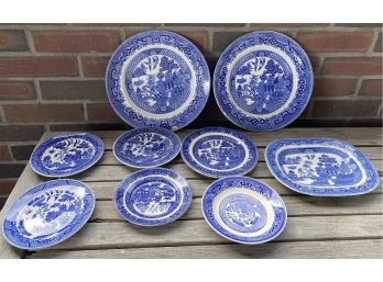 Blue And White Plates