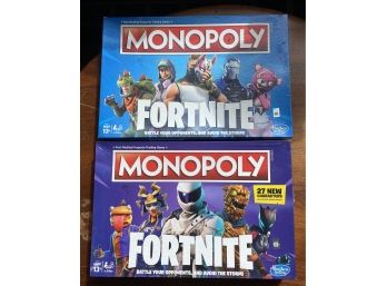 Two Fortnite Monopoly Games