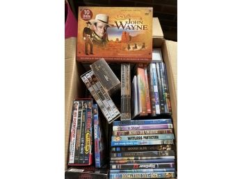 Huge Lot Of DVDs And Some VHS