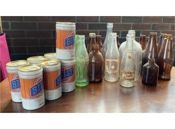 Vintage Bottles/cans