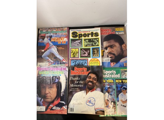 Collection Of Sports Illustrated Magazines