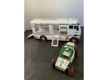 Hess 2018 Toy Truck - RV With ATV.  Lights Up