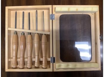 Set Of Five Woodworking Tools Manufactured By WILTON. Never Used.