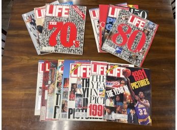 Life Magazine: Special Issues, The Year In Pictures: 70s, 80s, 1987 To 1991