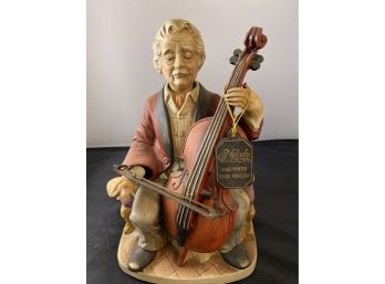Beautiful Melody In Motion Hand Painted Bisque Porcelain