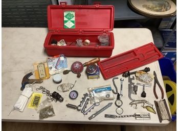 Assortment Of Tools And Miscellaneous Items.