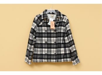 NEW! Woolrich Raeburn Jacket In Moccasin Plaid - Size Large (RETAIL $149)