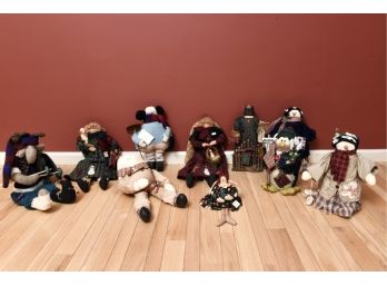 Collection Of Christmas Dolls
