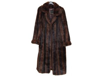 Dennis Basso Faux Fur Coat (size Medium)