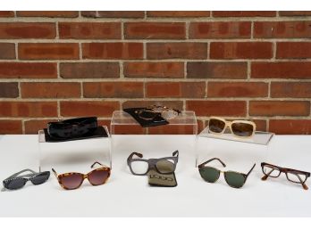 Eight Pairs Of Assorted Reading And Sunglasses By Laurie Goldstein, Corrine McCormack And More