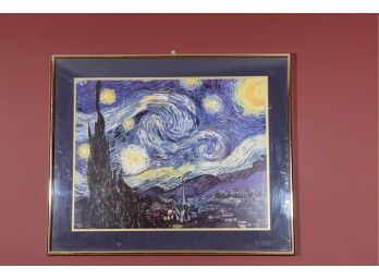 Vincent Van Gogh 'starry Night' Framed Print
