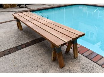 Wooden Hand Made Joist Benches