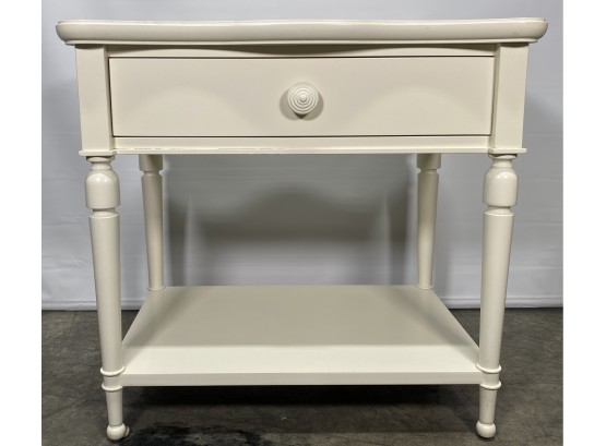 Bassett Furniture White Painted Night Stand