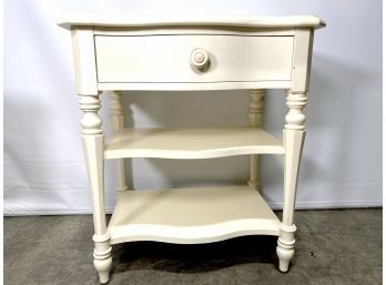 Stanley Furniture White Painted Night Stand