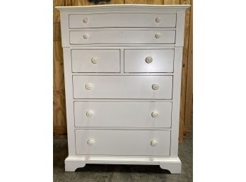 Stanley Furniture White Painted  Chest Of Drawers