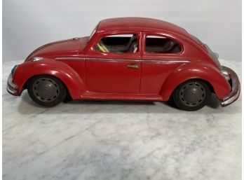 Vintage 1968 Volkswagen Beetle Battery Operated Toy Car
