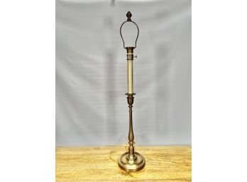 Brass Candlestick Table Lamp