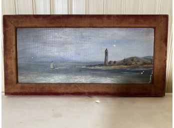 Lighthouse Oil Painting
