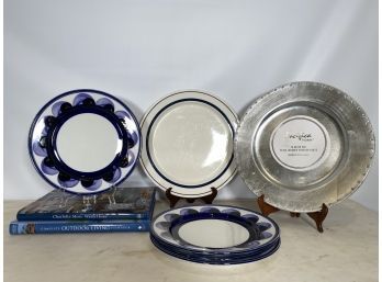 Arabia Paju Blue Dinner Plates & More