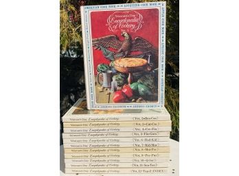Vintage Cookbooks  - 12 Volumes - A Treasure - Women's Day Encyclopedia Of Cookery
