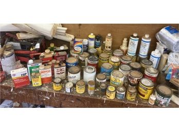 Workshop Products - Paints, Stains, Caulk And Oils