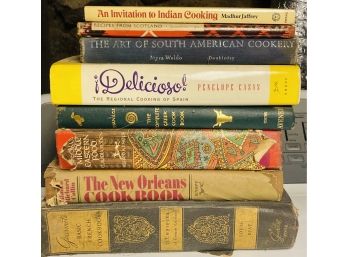 Vintage Cookbooks - International Global Cuisine