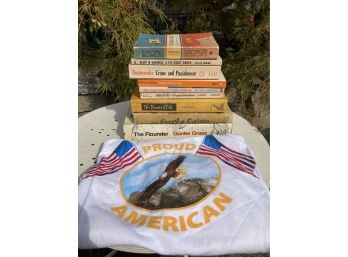 Books Vintage And Rare - Political Commentary, Fiction And Tee Shirt