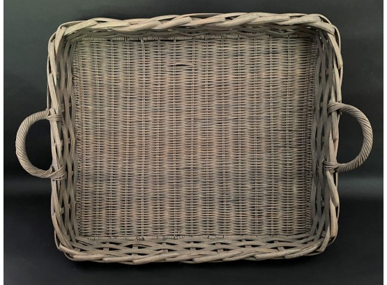 A Beautiful Woven Serving Tray