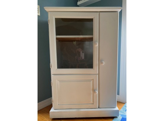 A White-Painted Cabinet