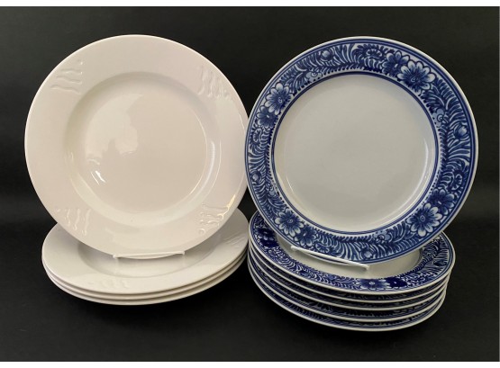 Pottery Barn & Lenox Dinner Plates