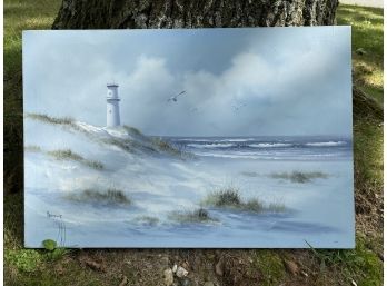 A Moody Seascape, Stretched Canvas