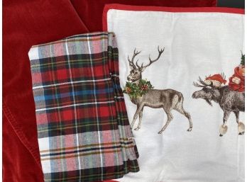 Pottery Barn Throw Pillow Cases, Holiday Patterns