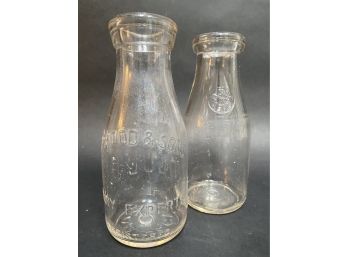 Authentic Farmhouse Style: Vintage Milk Bottles