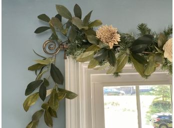 A Stunning Faux Floral Garland