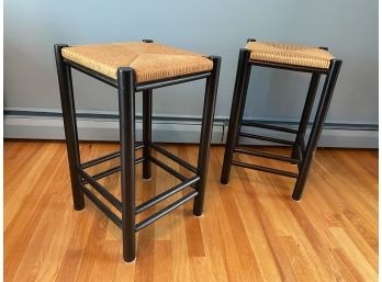 A Pair Of Pottery Barn Counter Stools