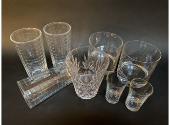 Assorted Glass Drinkware