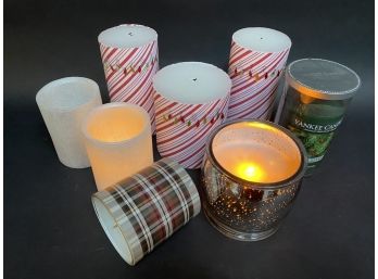 Fantastic Holiday Candle Assortment, Pottery Barn & Others