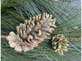 Very Realistic Pine Boughs From Pottery Barn