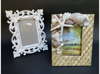 A Fun Pair Of Picture Frames, Easel Back