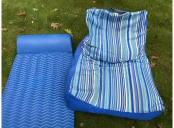 A Pair Of Quality Pool Floats By Frontgate