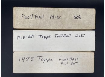 1980s Football Cards
