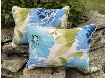 Gorgeous Floral-Print Toss Pillows