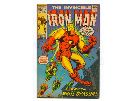 Iron-Man #39, Marvel Comics 1971