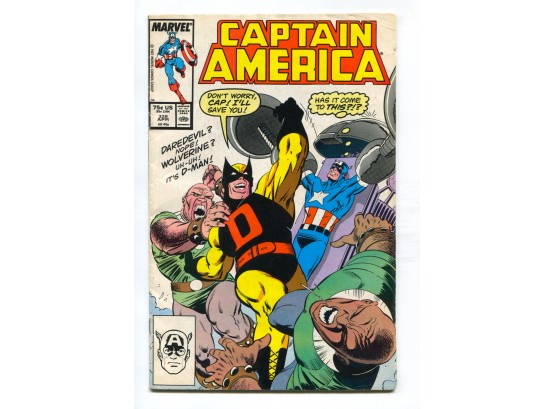 Captain America #328, Marvel Comics 1987