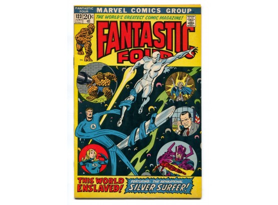 Fantastic Four #123, Marvel Comics 1972