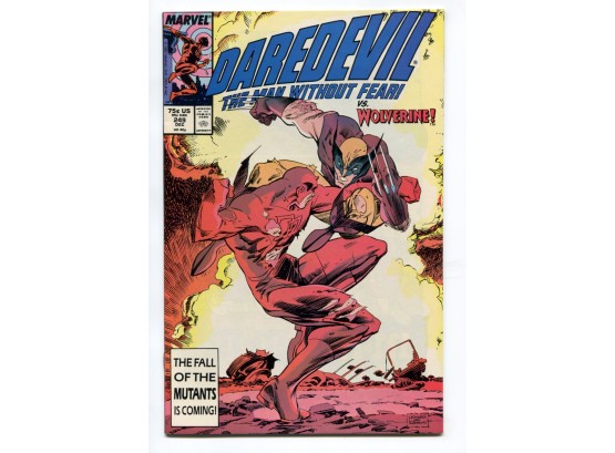 Daredevil #249, Marvel Comics 1987