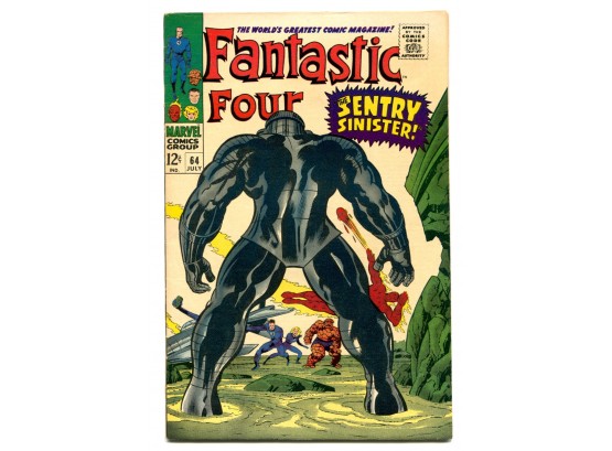Fantastic Four #64, Marvel Comics 1967 Silver Age