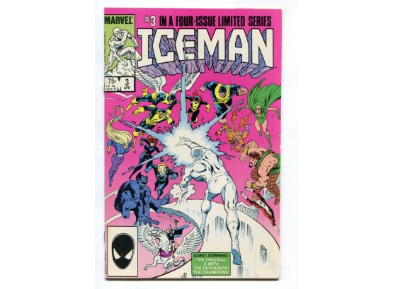 Iceman #3, Marvel Comics 1985 Limited Series