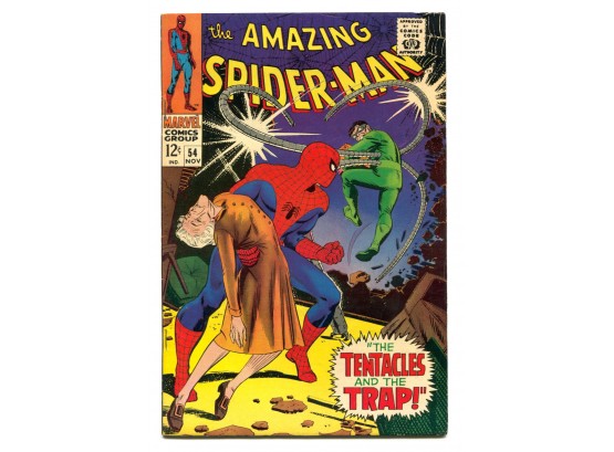 Amazing Spider-Man #54, Marvel Comics 1967 Silver Age